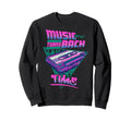 Synthwave Vaporwave Cassette Tape Sweatshirt - Graphic Print Men Women - T-Shirt, Sweatshirt, Hoodie