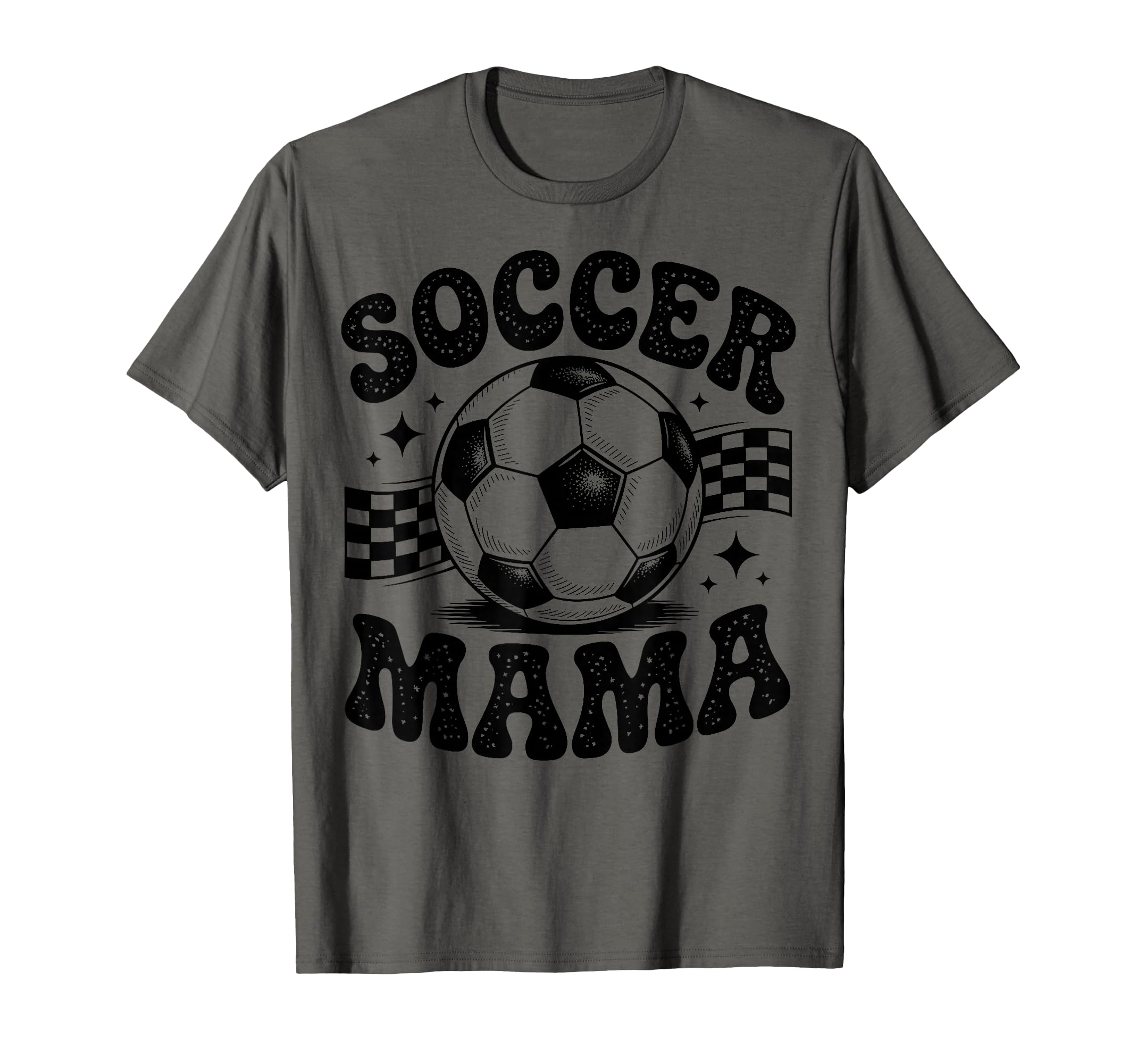 Soccer Mama Football Soccer Player Mom Fan T-Shirt - Trendy Graphic Unisex - T-Shirt, Sweatshirt, Hoodie