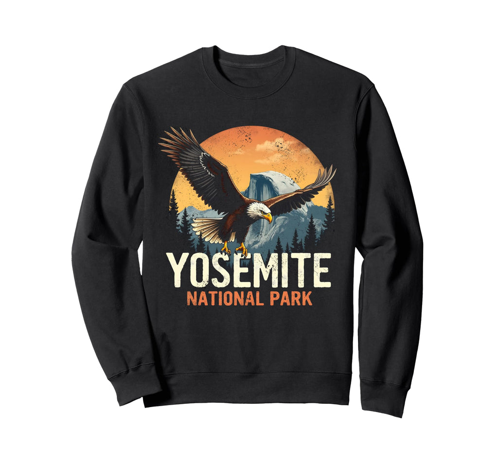 Yosemite National Park Mountain Sweatshirt - Graphic Print for Adults - T-Shirt, Sweatshirt, Hoodie
