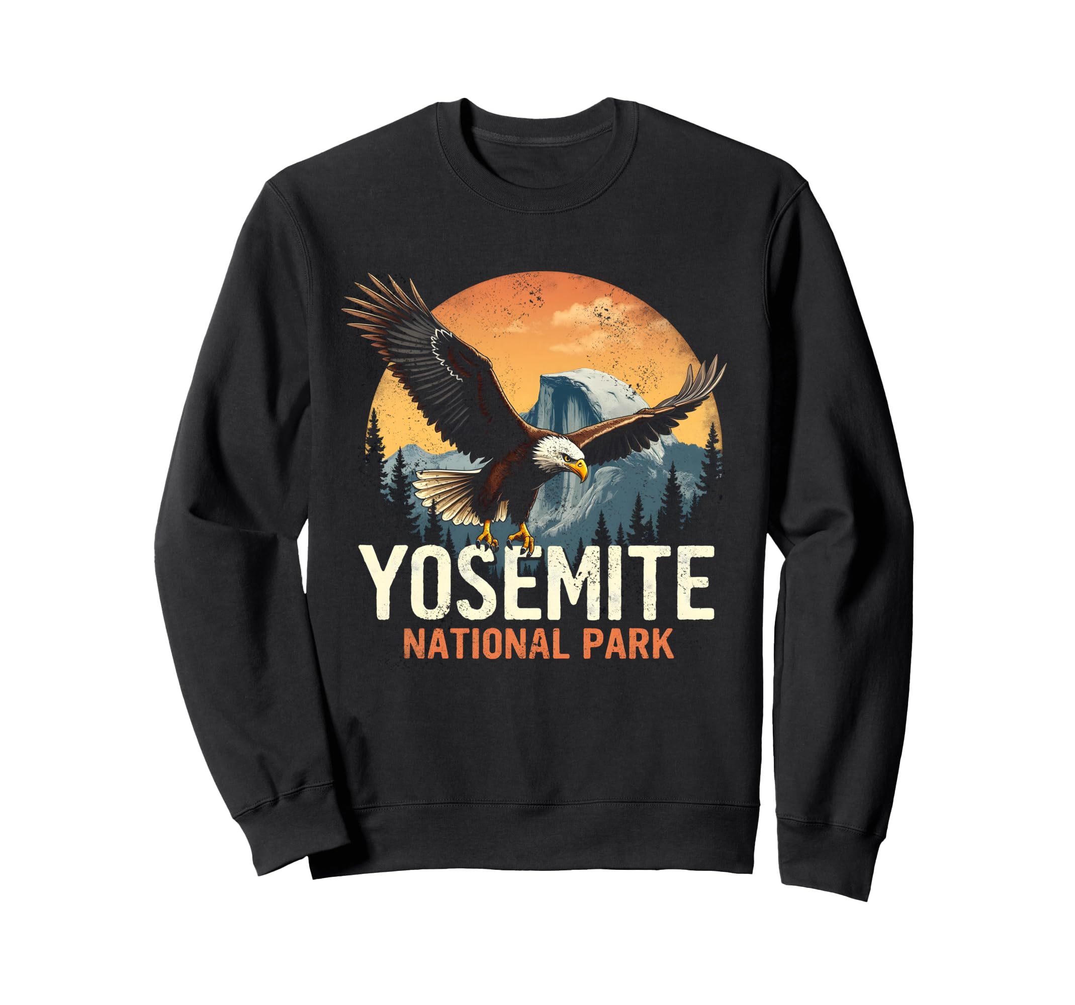 Yosemite National Park Mountain Sweatshirt - Graphic Print for Adults - T-Shirt, Sweatshirt, Hoodie