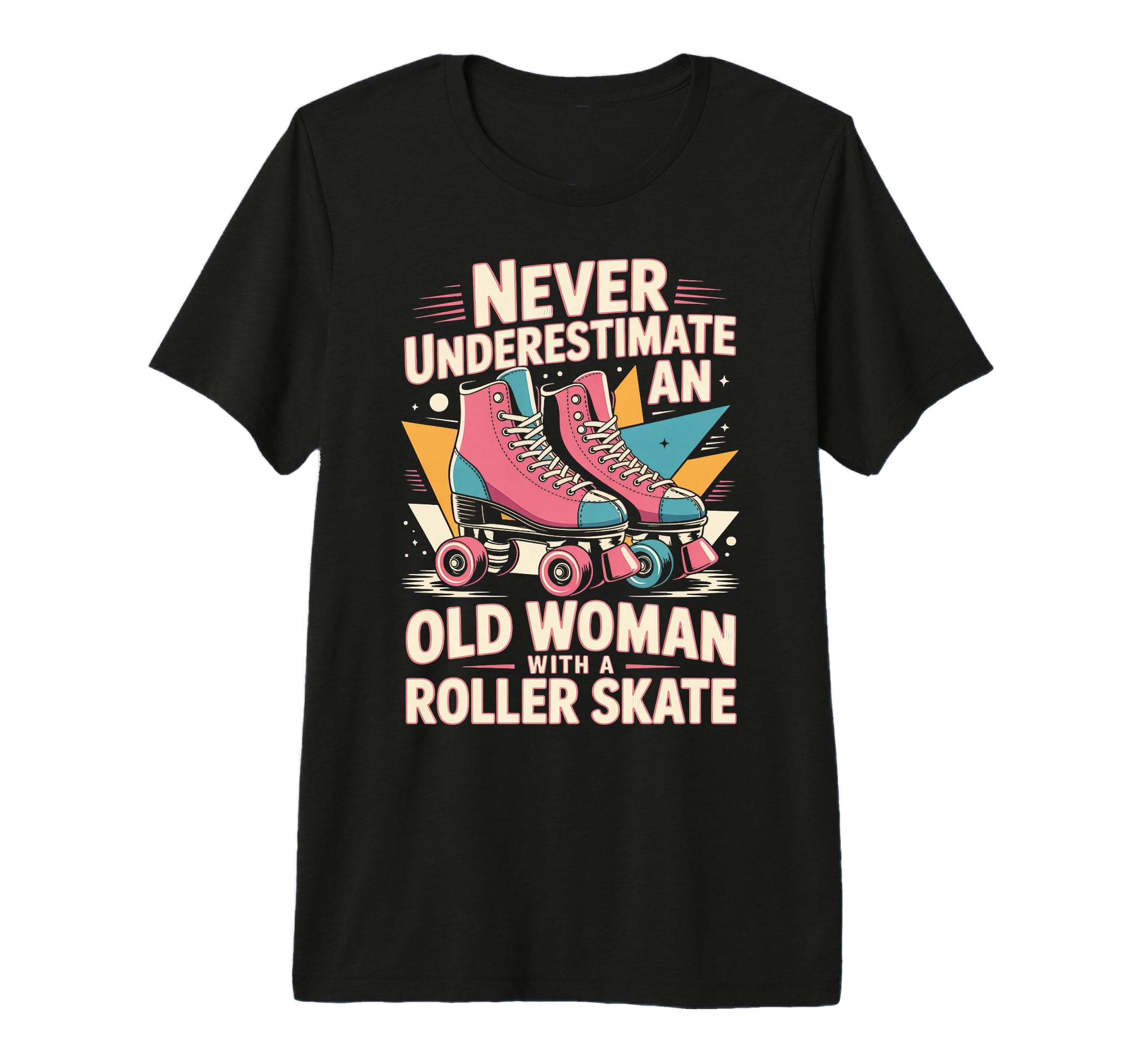 Old Roller Skate Roller Skating Roller T-Shirt - Aesthetic Graphic Unisex - T-Shirt, Sweatshirt, Hoodie
