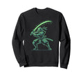 Pixel Samurai Warrior Arcade Gamer Sweatshirt - Graphic Print for Adults - T-Shirt, Sweatshirt, Hoodie