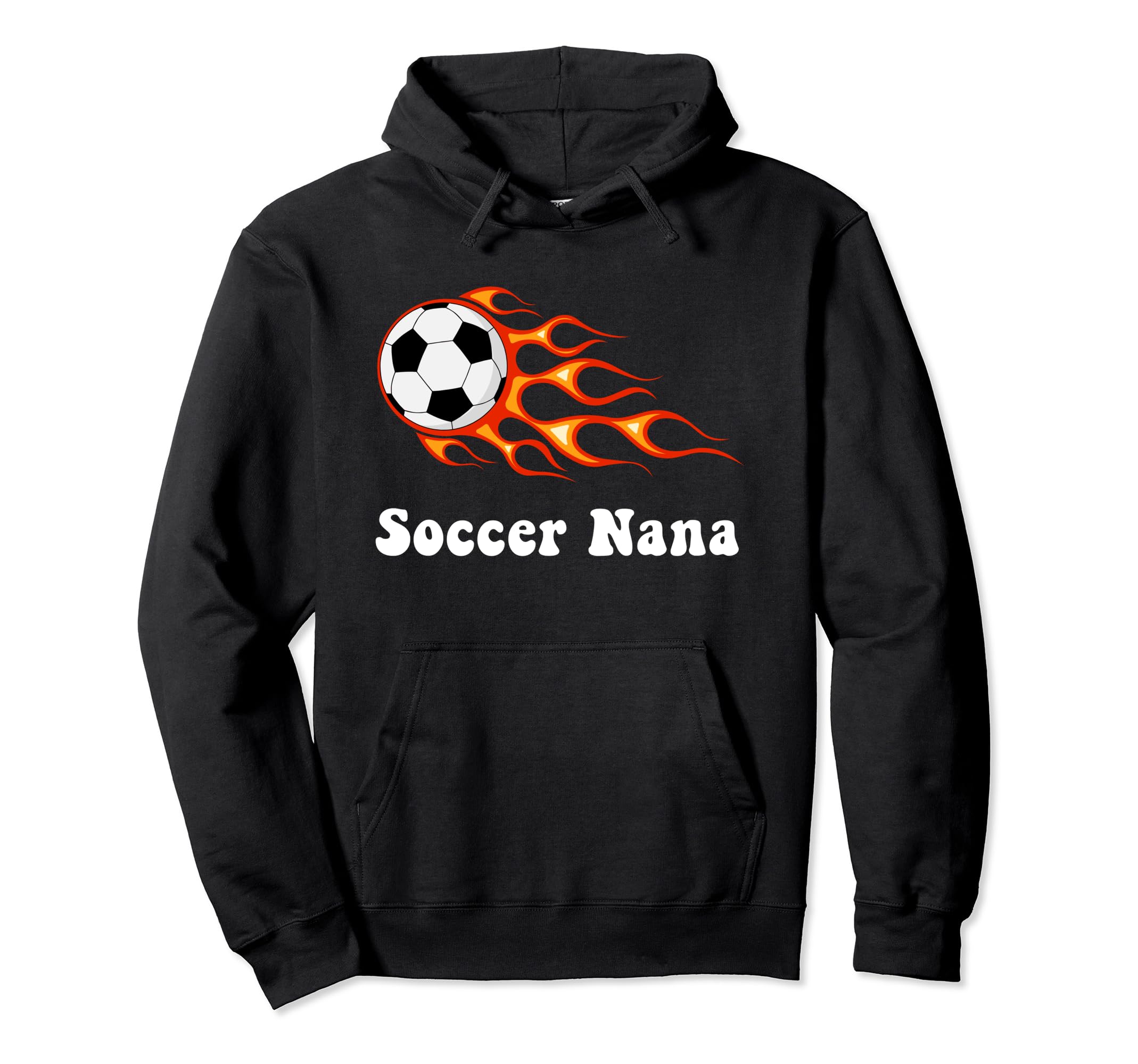 Soccer Nana Grandma Groovy Sports And Hoodie - Custom Art Print Unisex - T-Shirt, Sweatshirt, Hoodie