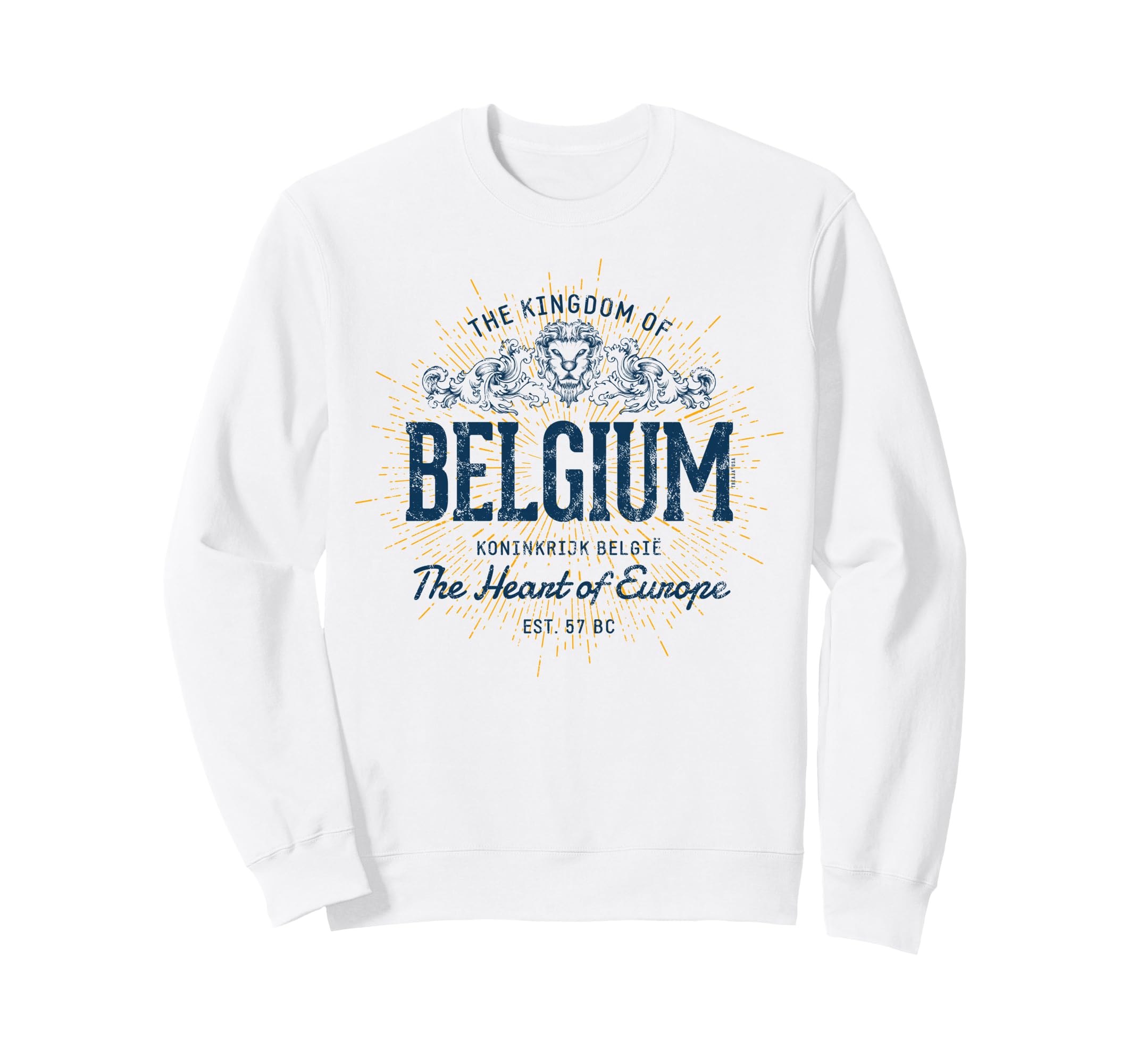 Belgium Sweatshirt - Custom Art Print for Adults - T-Shirt, Sweatshirt, Hoodie