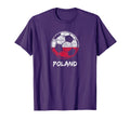 2018 Distressed Poland Football And T-Shirt - Novelty Apparel Men Women - T-Shirt, Sweatshirt, Hoodie