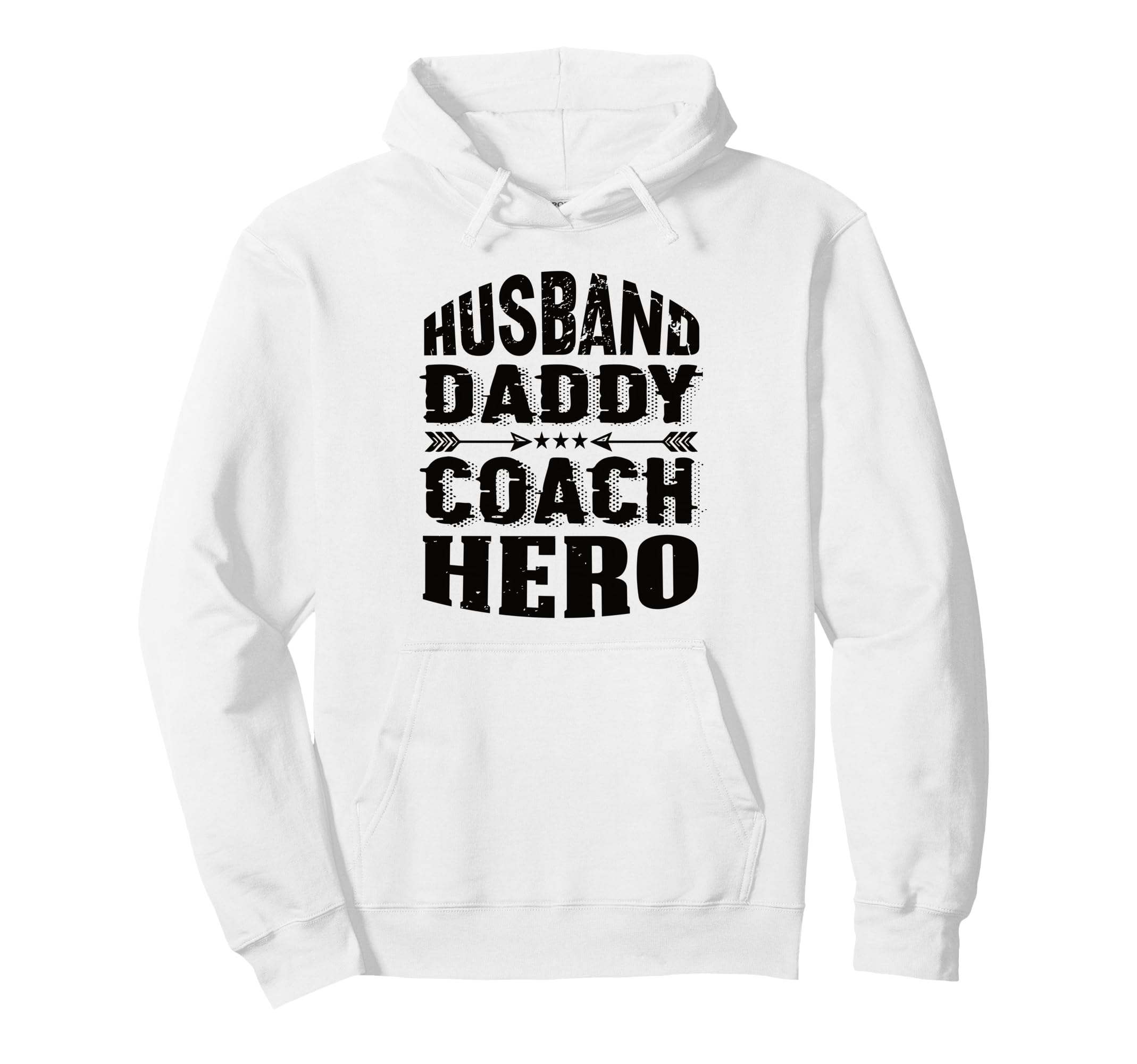 Husband Daddy Coach Hero Trainer Hoodie - Custom Art Print for Adults - T-Shirt, Sweatshirt, Hoodie