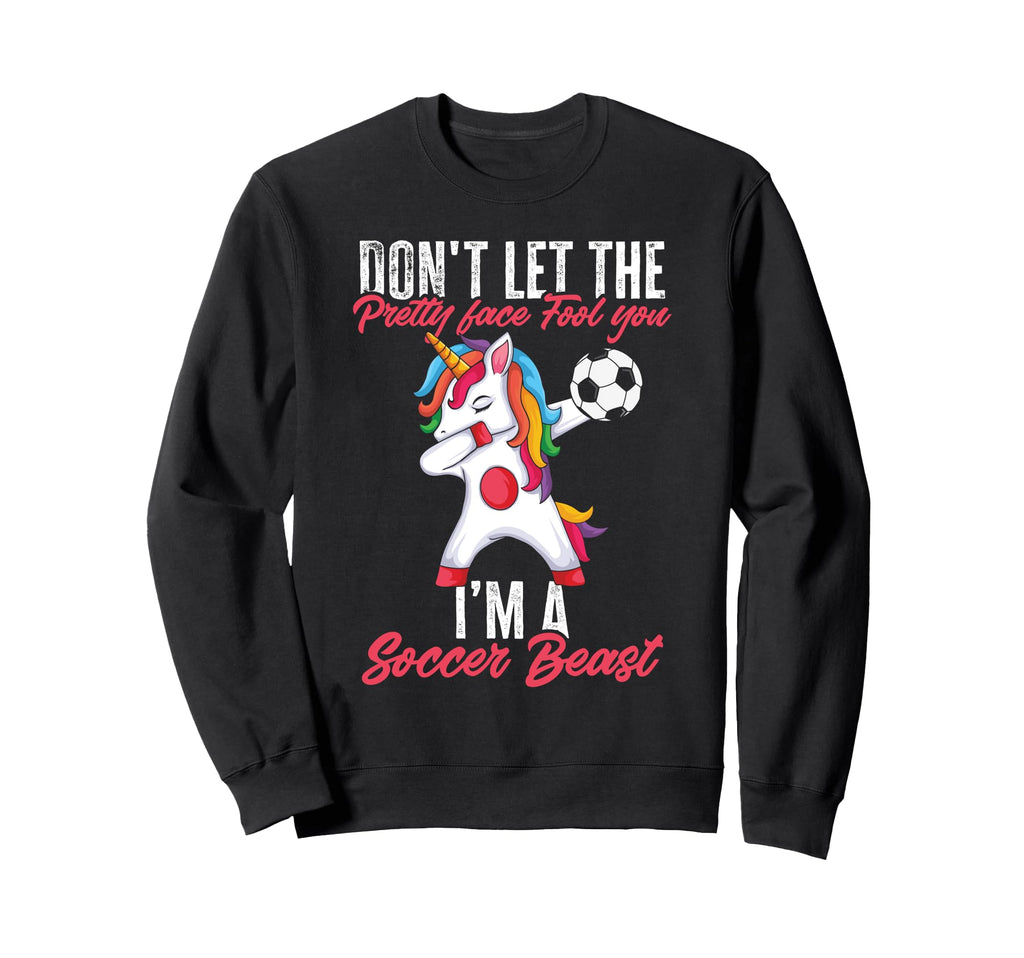 Funny Im Soccer Beast Sweatshirt - Custom Art Print Men Women - T-Shirt, Sweatshirt, Hoodie