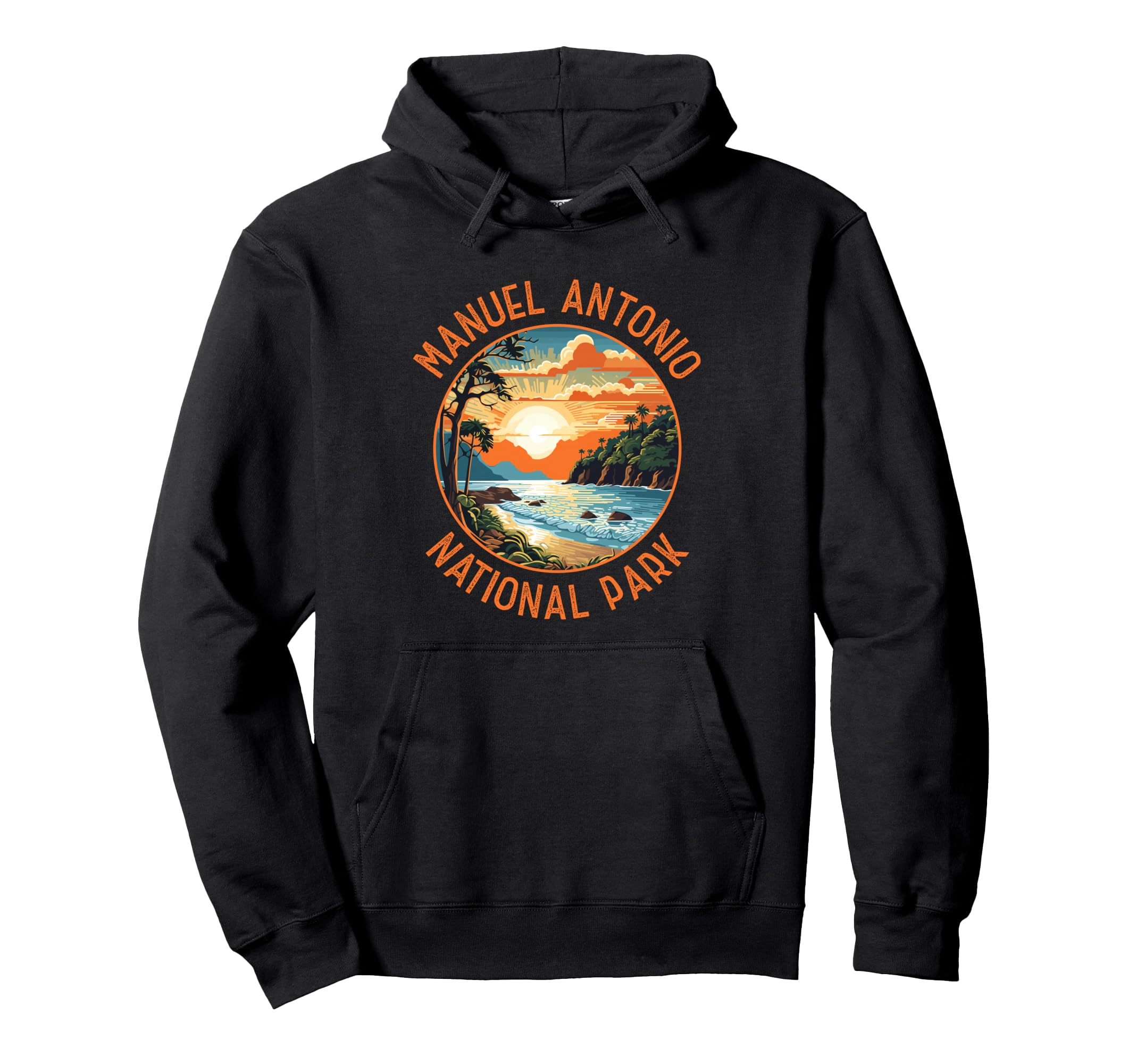 Manuel Antonio National Park Hoodie - Streetwear Style Men Women - T-Shirt, Sweatshirt, Hoodie