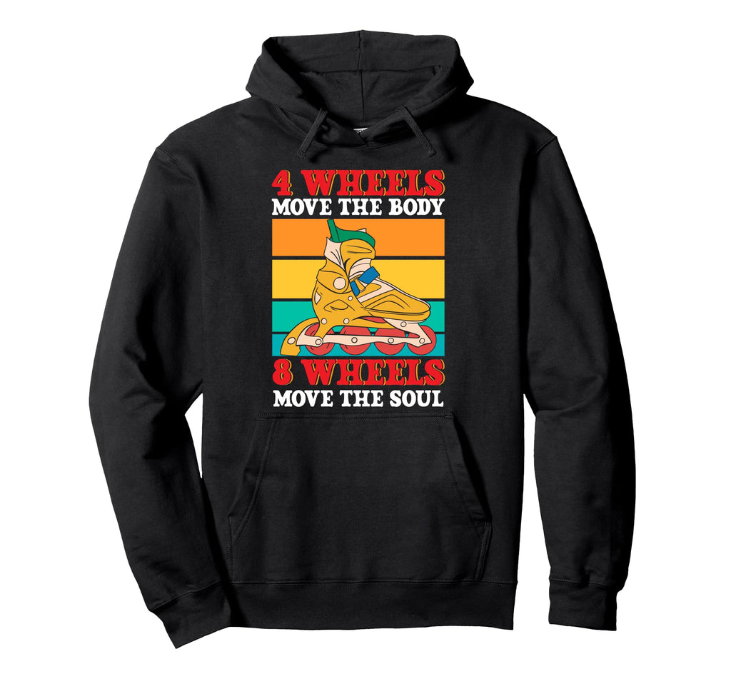 Roller Skating Skate 1970S Inline Skate 4 Hoodie - Aesthetic Graphic Unisex - T-Shirt, Sweatshirt, Hoodie