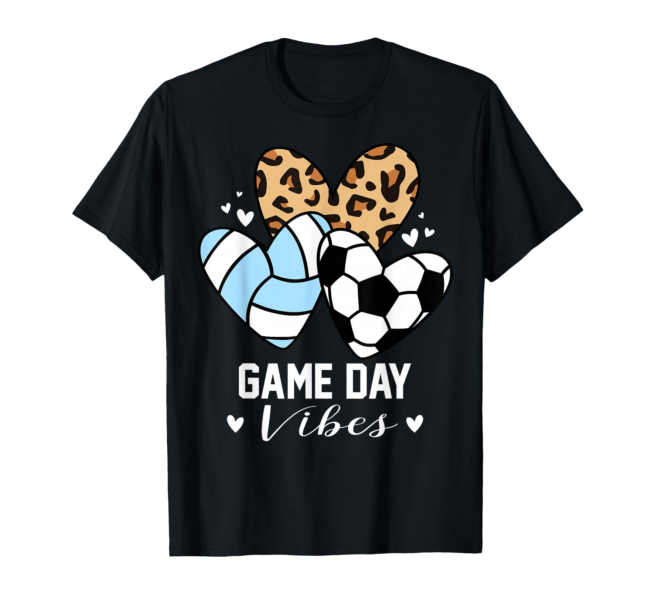 Game Day Vibes Funny Soccer Volleyball T-Shirt - Trendy Graphic Men Women - T-Shirt, Sweatshirt, Hoodie