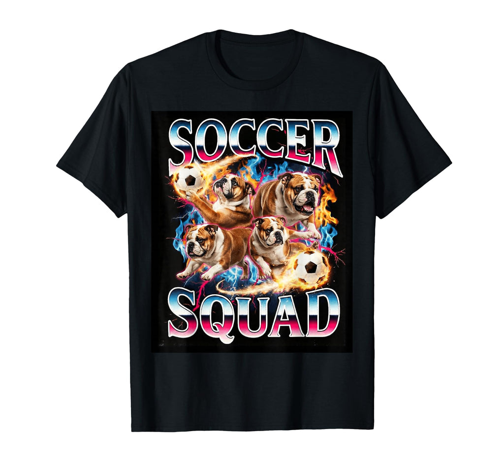 Funny Soccer Squad Meme Bootleg T-Shirt - Aesthetic Graphic for Adults - T-Shirt, Sweatshirt, Hoodie