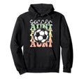 Soccer Aunt Sports Lover Player Matching Hoodie - Trendy Graphic Men Women - T-Shirt, Sweatshirt, Hoodie