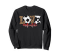 Leopard Soccer Mom Funny Mothers Day Sweatshirt - Graphic Print for Adults - T-Shirt, Sweatshirt, Hoodie