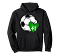 Womens Custom Soccer Mom Number 41 Hoodie - Custom Art Print for Adults - T-Shirt, Sweatshirt, Hoodie