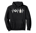 Soccer Great Pyrenee Heartbeat Dog Lover Hoodie - Aesthetic Graphic Unisex - T-Shirt, Sweatshirt, Hoodie