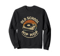 Old School Hip Hop Turntable Sunset Sweatshirt - Novelty Apparel Unisex - T-Shirt, Sweatshirt, Hoodie