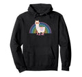Llama Roller Skate Funny 70S 80S Skating Hoodie - Novelty Apparel Men Women - T-Shirt, Sweatshirt, Hoodie