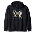Soccer Bow Checkered Ribbon Gift Sports Hoodie - Minimalist Print Unisex - T-Shirt, Sweatshirt, Hoodie