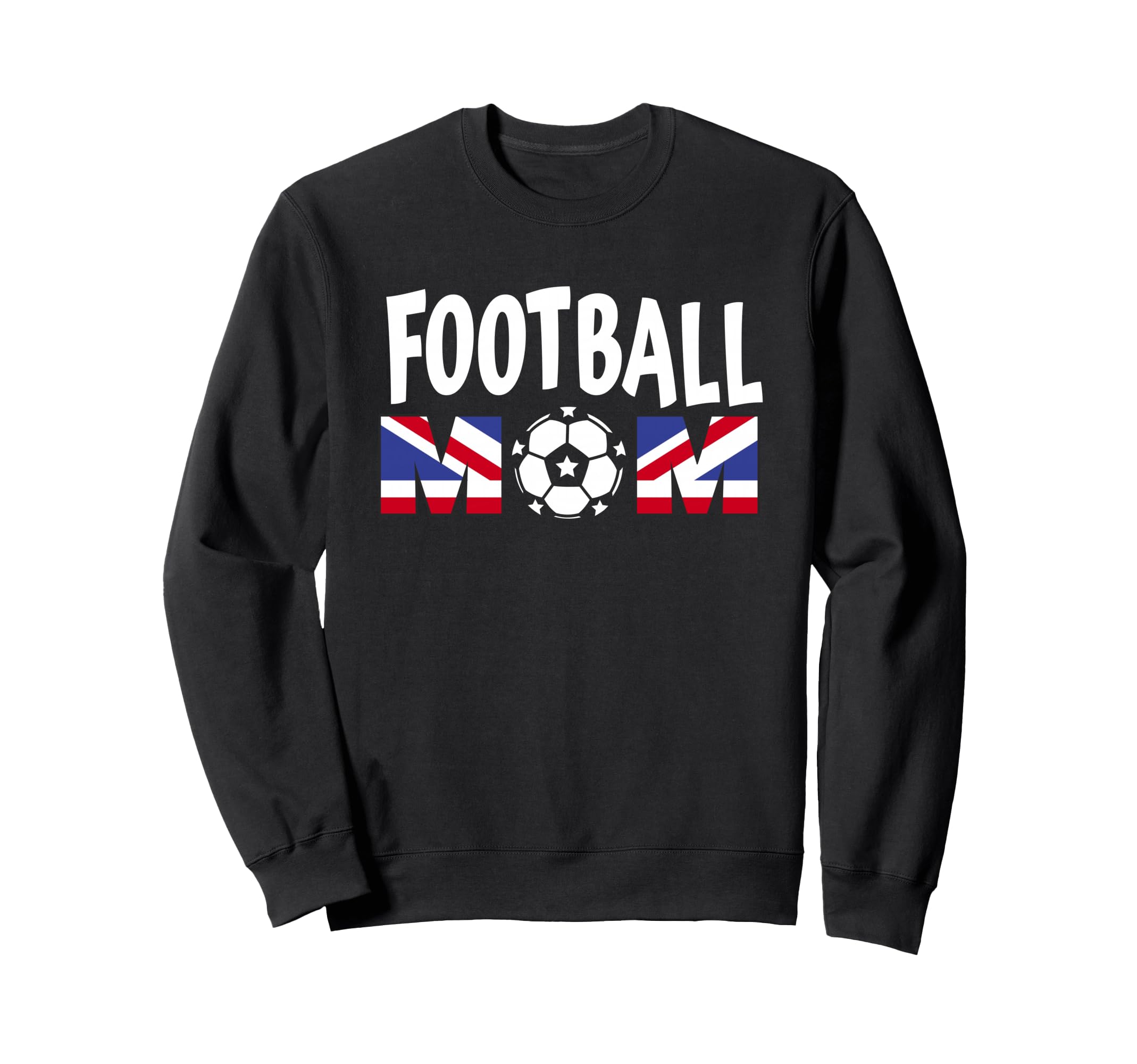 Football Mom Soccer Game Day Sweatshirt - Fun Novelty Design for Adults - T-Shirt, Sweatshirt, Hoodie