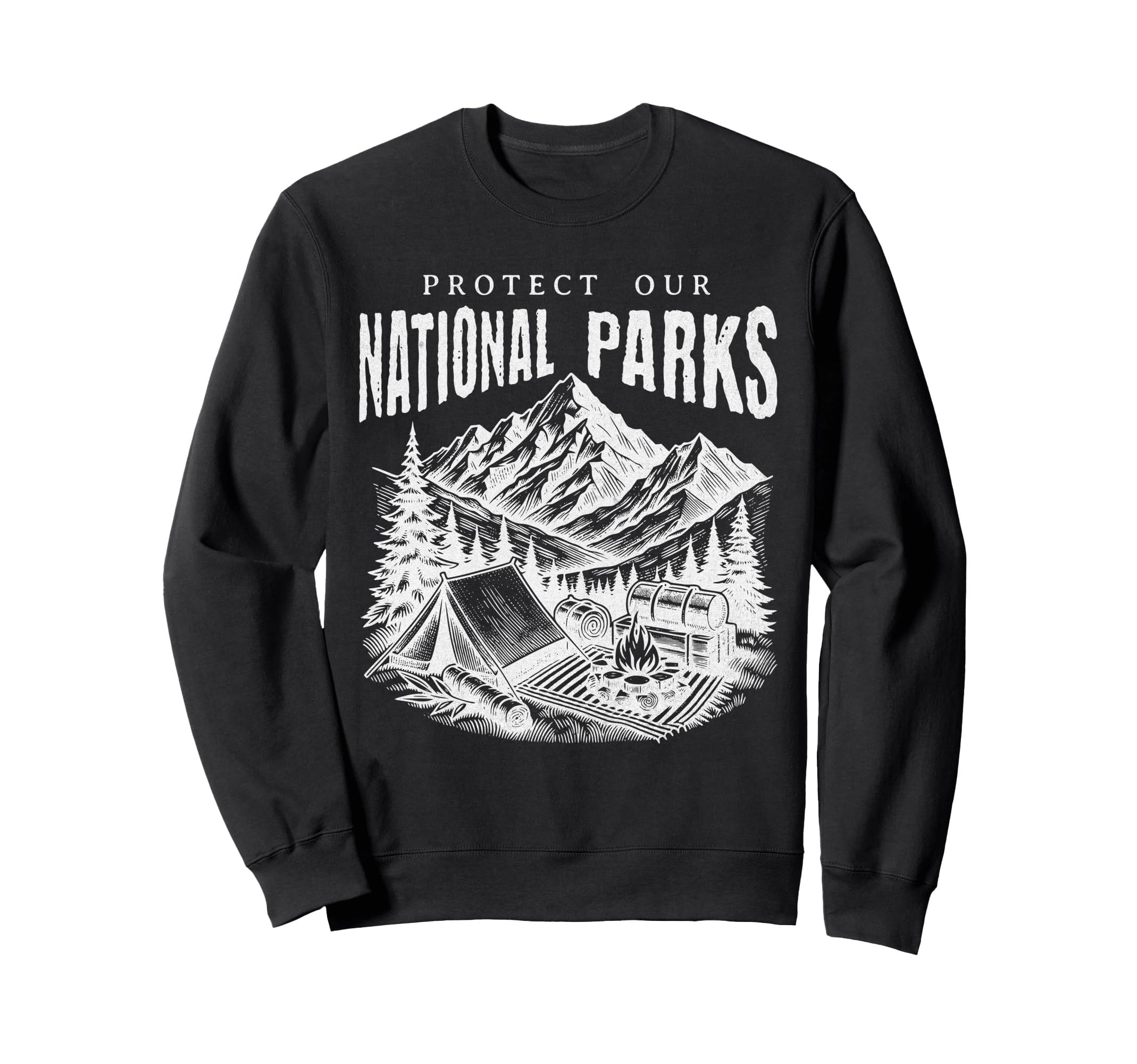 Protect National Parks Defend Sweatshirt - Fun Novelty Design Unisex - T-Shirt, Sweatshirt, Hoodie