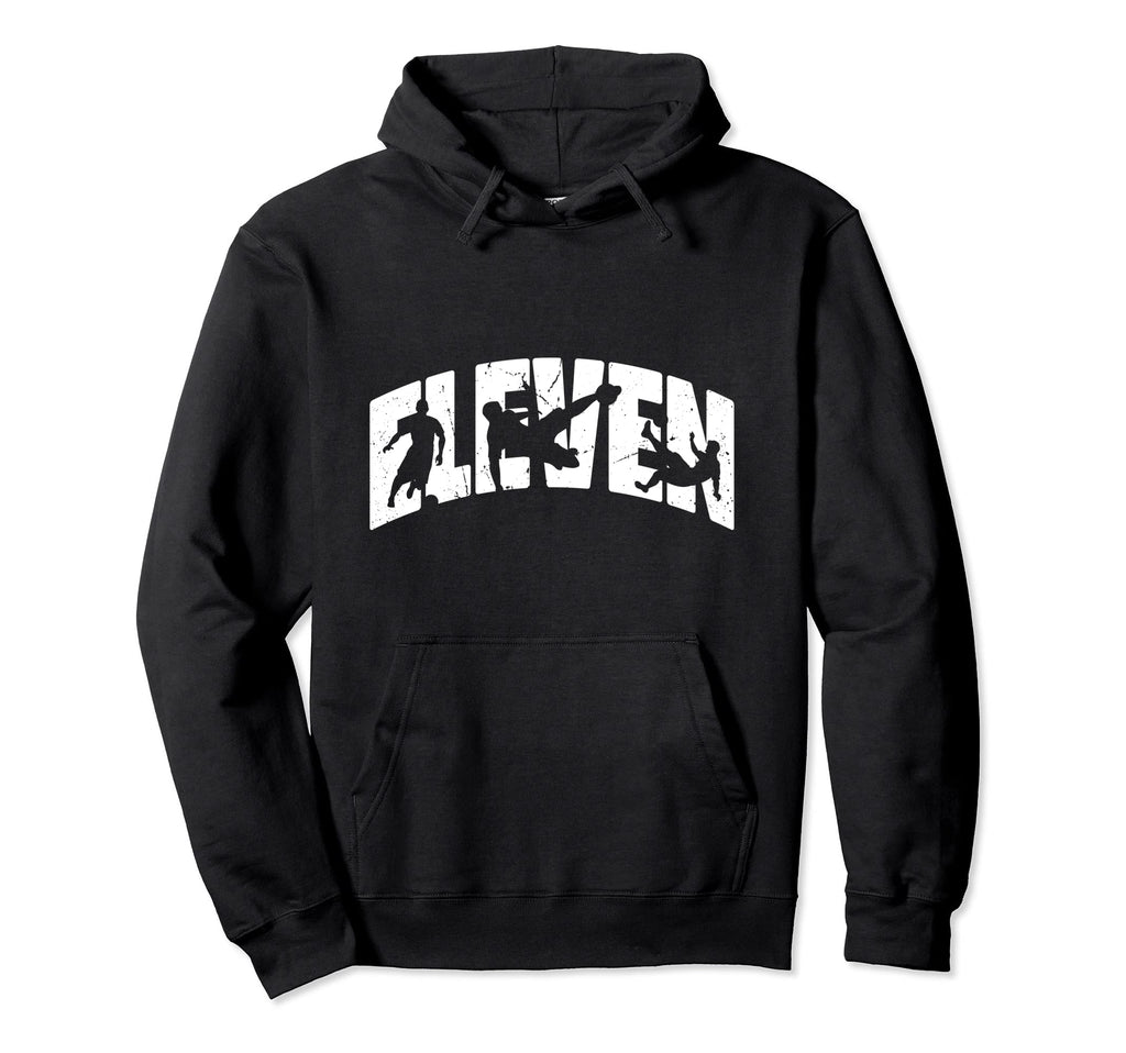 11Th Birthday Soccer 11 Years Old Hoodie - Aesthetic Graphic Unisex - T-Shirt, Sweatshirt, Hoodie