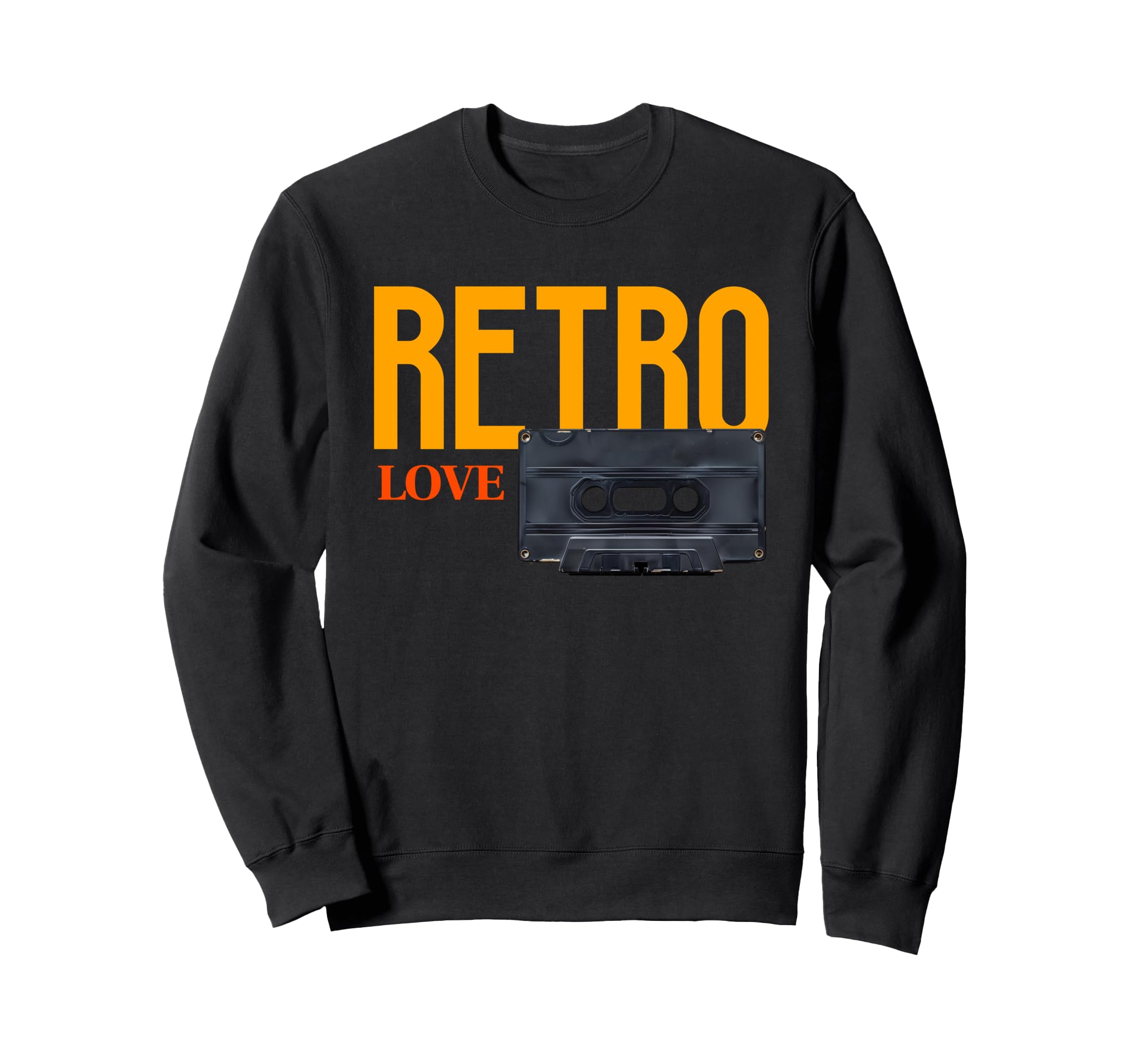 Love Statement Cassette Tape Sweatshirt - Novelty Apparel Men Women - T-Shirt, Sweatshirt, Hoodie