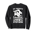 Proud Soccer Goalie Step Mom Sweatshirt - Streetwear Style for Adults - T-Shirt, Sweatshirt, Hoodie