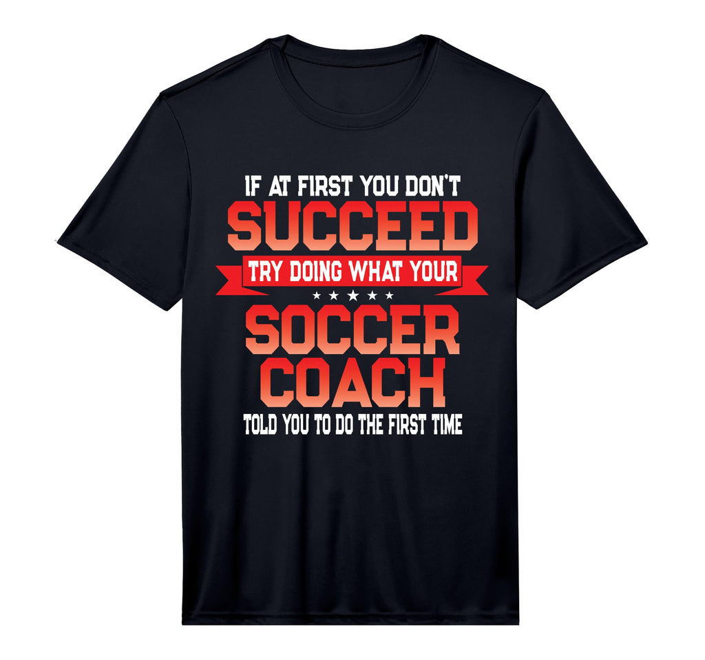 Funny Soccer Coach Fun Soccer T-Shirt - Minimalist Print for Adults - T-Shirt, Sweatshirt, Hoodie