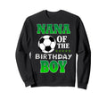 Nana Birthday Soccer Stars Outfit Sweatshirt - Minimalist Print for Adults - T-Shirt, Sweatshirt, Hoodie