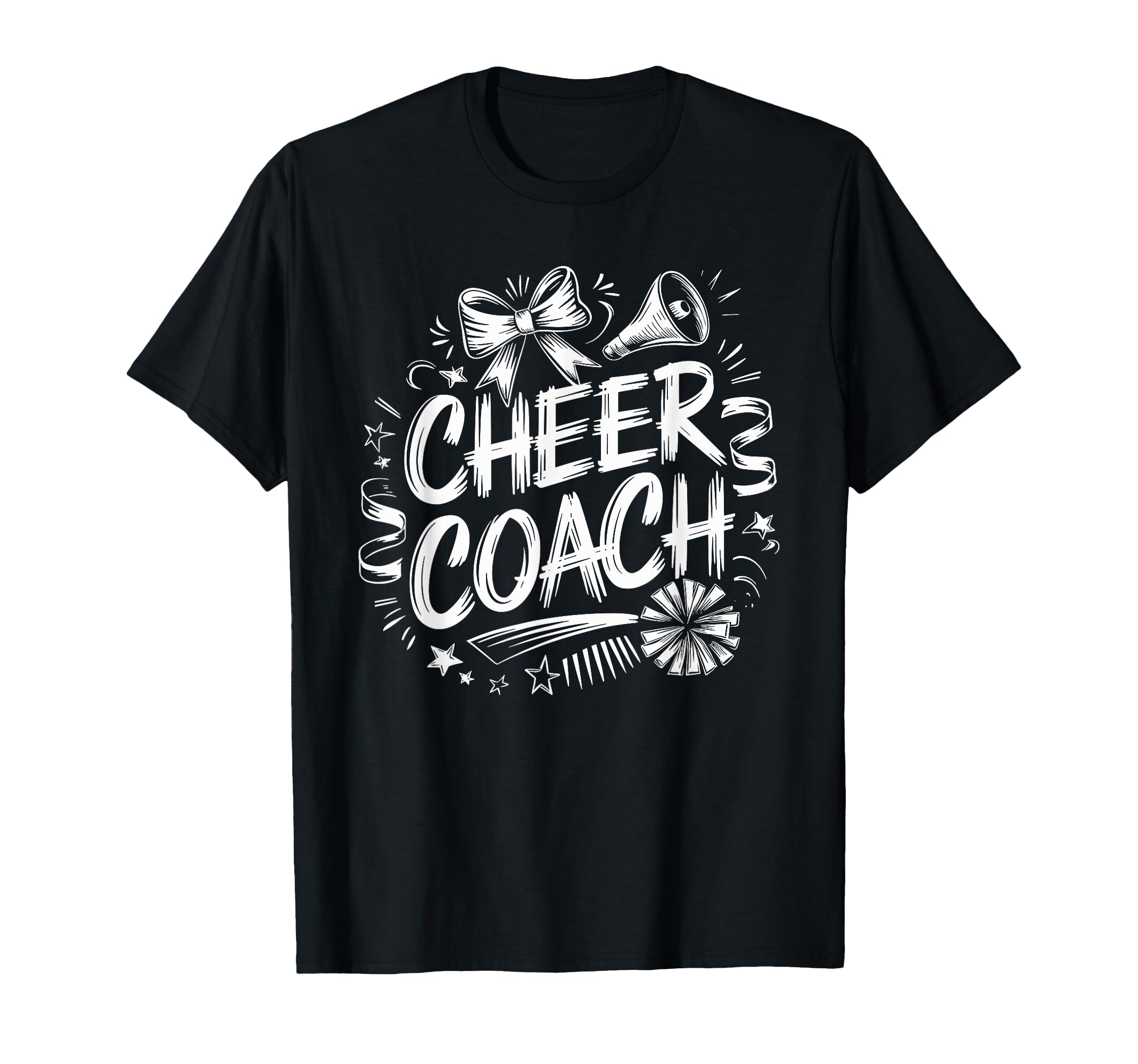 Cheering Coach Cheer Coach T-Shirt - Casual Everyday Wear for Adults - T-Shirt, Sweatshirt, Hoodie