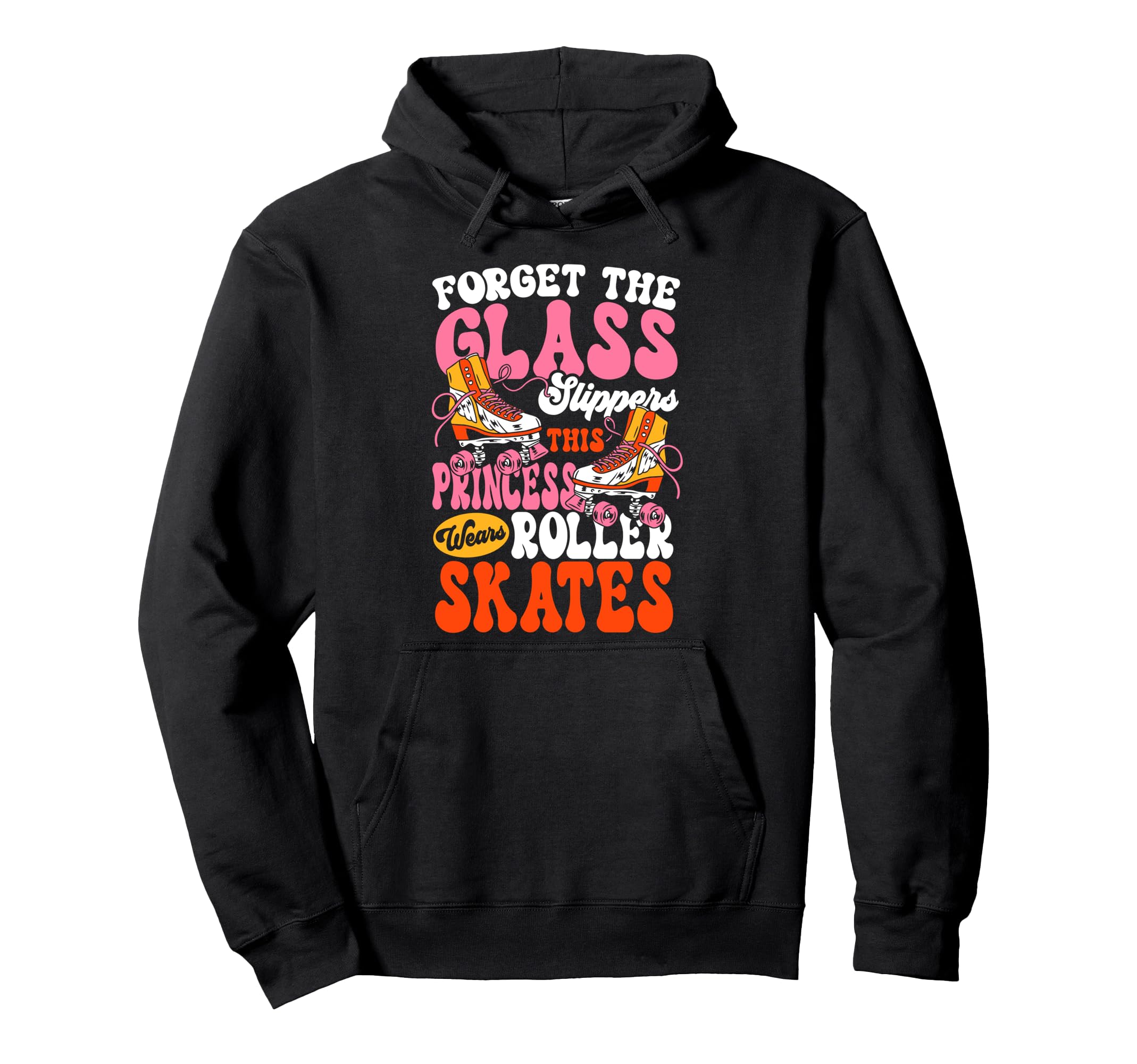 Roller Skating Skate 1970S Forget Hoodie - Custom Art Print for Adults - T-Shirt, Sweatshirt, Hoodie