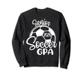 Senior Soccer Gpa 2024 Class 2024 Sweatshirt - Graphic Print for Adults - T-Shirt, Sweatshirt, Hoodie