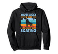 Roller Skating Skater Skate 70S 80S Hoodie - Novelty Apparel Men Women - T-Shirt, Sweatshirt, Hoodie