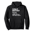 Goalie Brother Definition Funny Soccer Hoodie - Trendy Graphic Unisex - T-Shirt, Sweatshirt, Hoodie