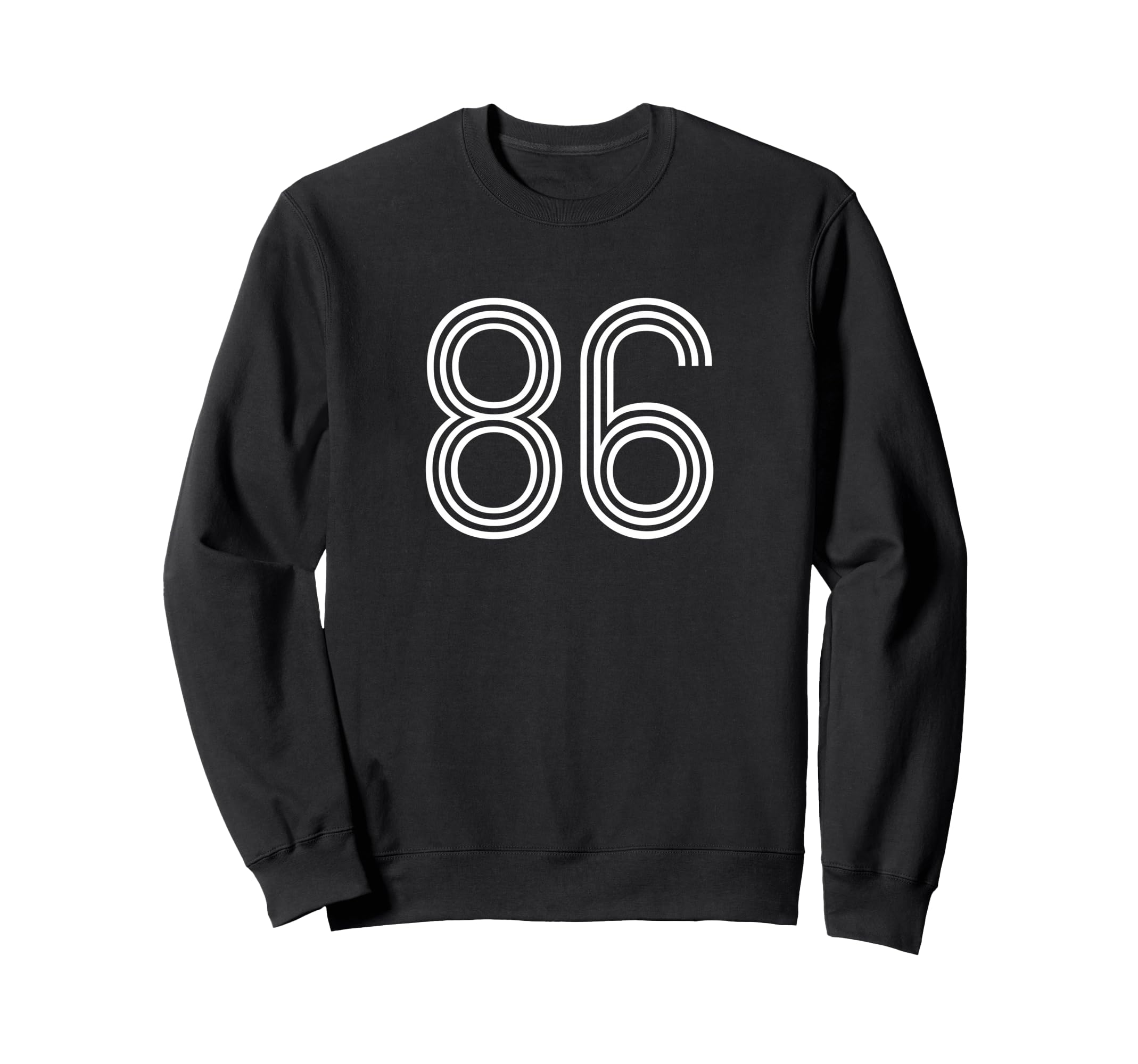 Number 86 1986 Sports Football Fans Sweatshirt - Streetwear Style Unisex - T-Shirt, Sweatshirt, Hoodie