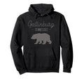 Gatlinburg Tennessee Bear Souvenir Hoodie - Minimalist Print for Adults - T-Shirt, Sweatshirt, Hoodie