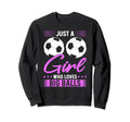 Just Who Loves Big Balls Soccer Sweatshirt - Casual Everyday Wear Men Women - T-Shirt, Sweatshirt, Hoodie