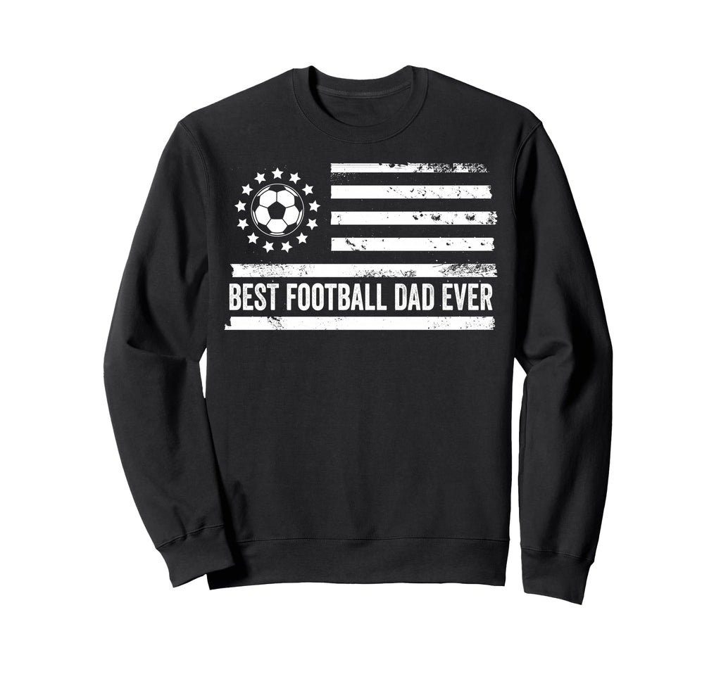 Football Soccer Coach Us American Flag Sweatshirt - Graphic Print Unisex - T-Shirt, Sweatshirt, Hoodie