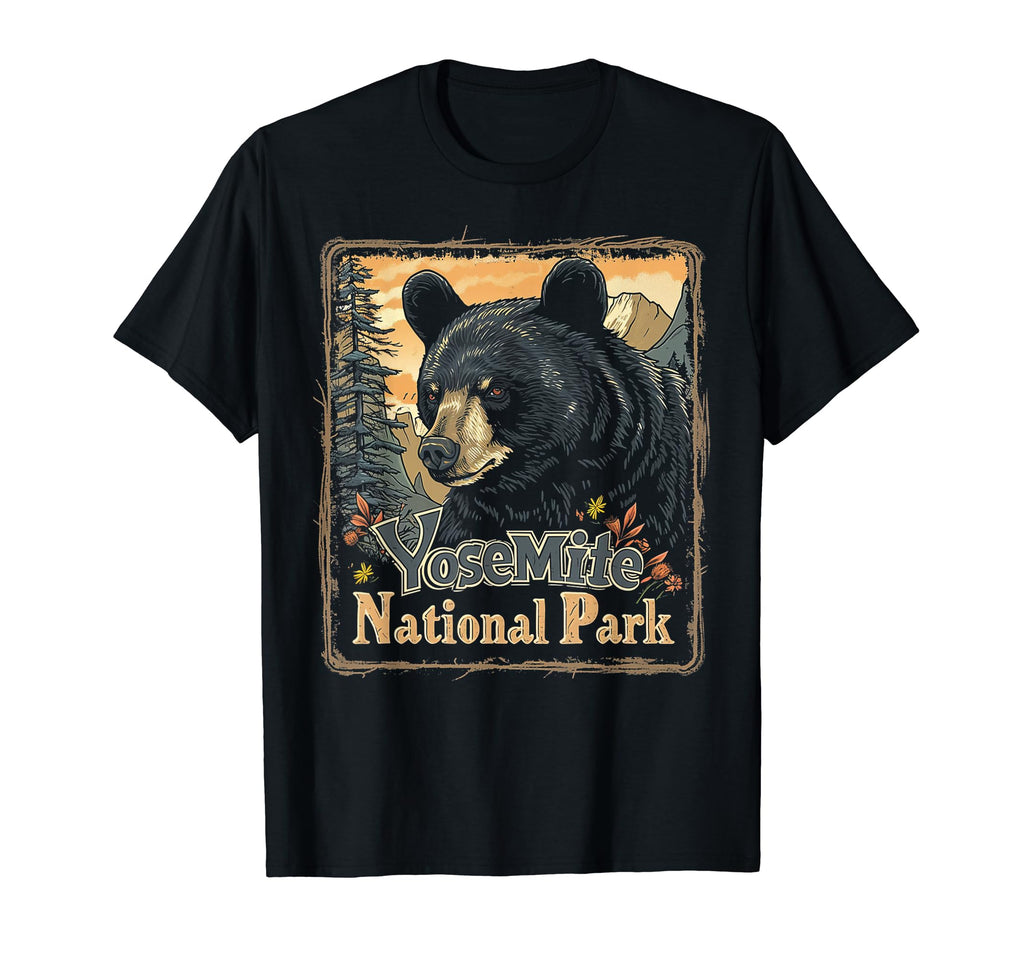 Yosemite Us National Park T-Shirt - Novelty Apparel for Adults - T-Shirt, Sweatshirt, Hoodie