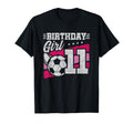 11 Year Old Soccer Birthday 11Th Birthday T-Shirt - Graphic Print Unisex - T-Shirt, Sweatshirt, Hoodie
