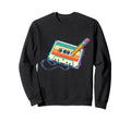 80S 90S Cassette And Pencil Sweatshirt - Casual Everyday Wear Men Women - T-Shirt, Sweatshirt, Hoodie