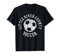 Little River County Soccer Distressed 90S T-Shirt - Unique Graphic Unisex - T-Shirt, Sweatshirt, Hoodie