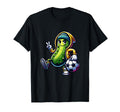 Urban Pickle Soccer Player Cartoon T-Shirt - Fun Novelty Design for Adults - T-Shirt, Sweatshirt, Hoodie