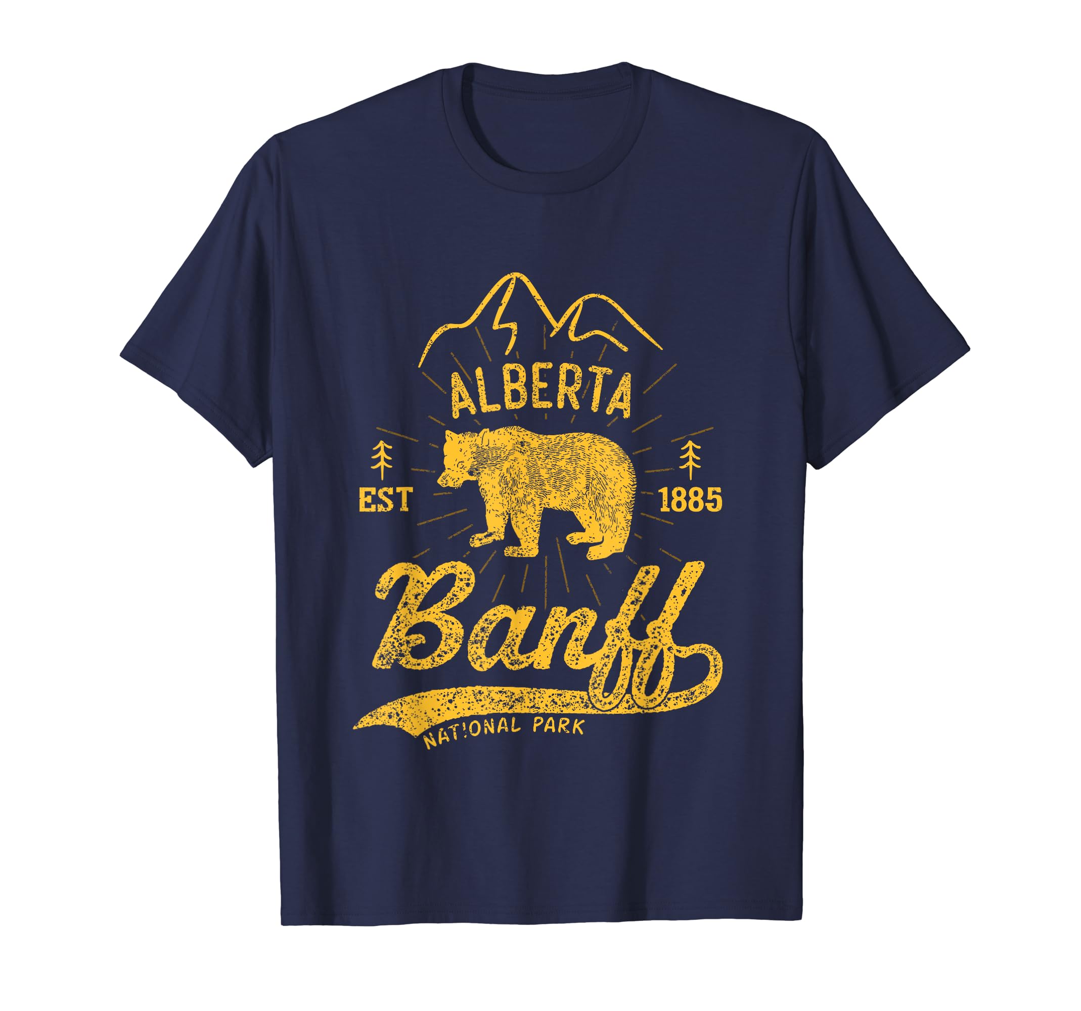 Banff Canadian National Park Souvenir T-Shirt - Unique Graphic for Adults - T-Shirt, Sweatshirt, Hoodie