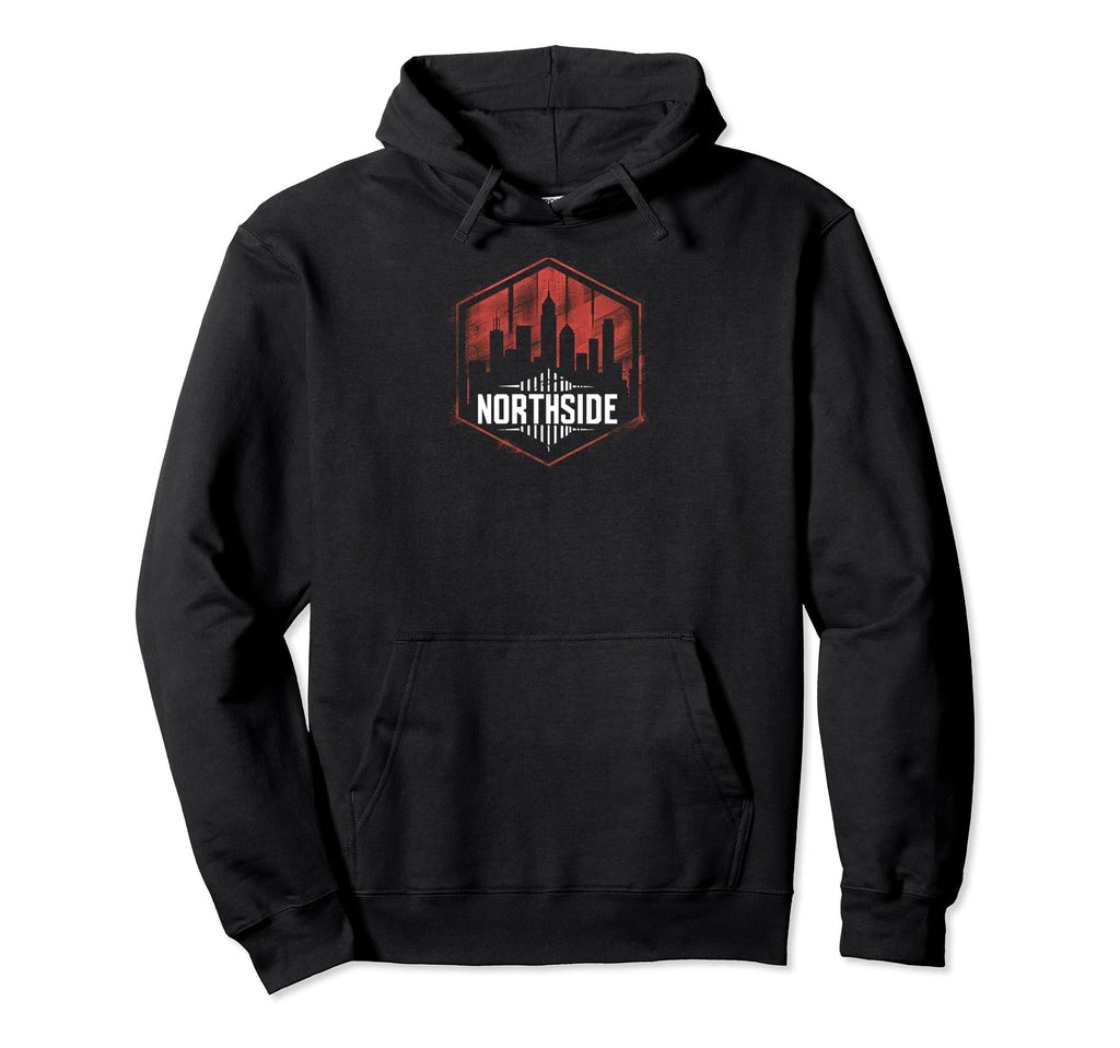 Northside Grit 90S Grunge Hoodie - Casual Everyday Wear Men Women - T-Shirt, Sweatshirt, Hoodie