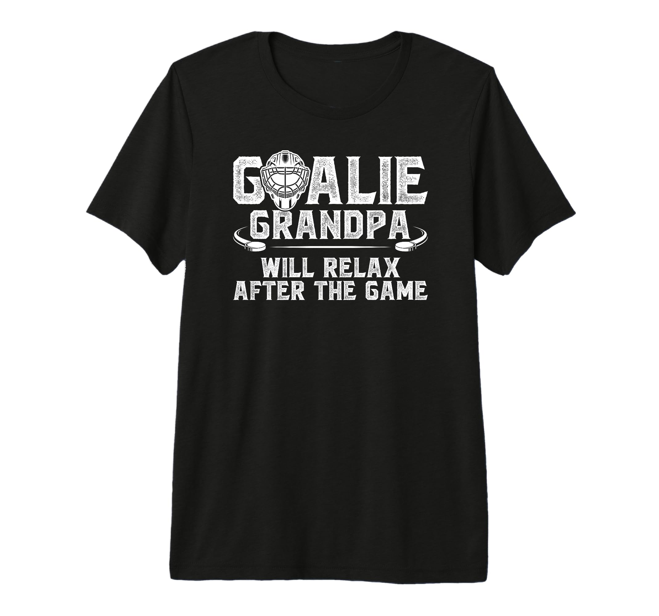 Mens Funny Hockey Goalie Grandpa Ice T-Shirt - Novelty Apparel Men Women - T-Shirt, Sweatshirt, Hoodie