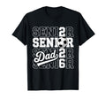 Proud Dad 2026 Senior Graduate T-Shirt - Aesthetic Graphic Men Women - T-Shirt, Sweatshirt, Hoodie