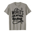 Worlds Okayest Mom Mom Sayings T-Shirt - Minimalist Print Men Women - T-Shirt, Sweatshirt, Hoodie