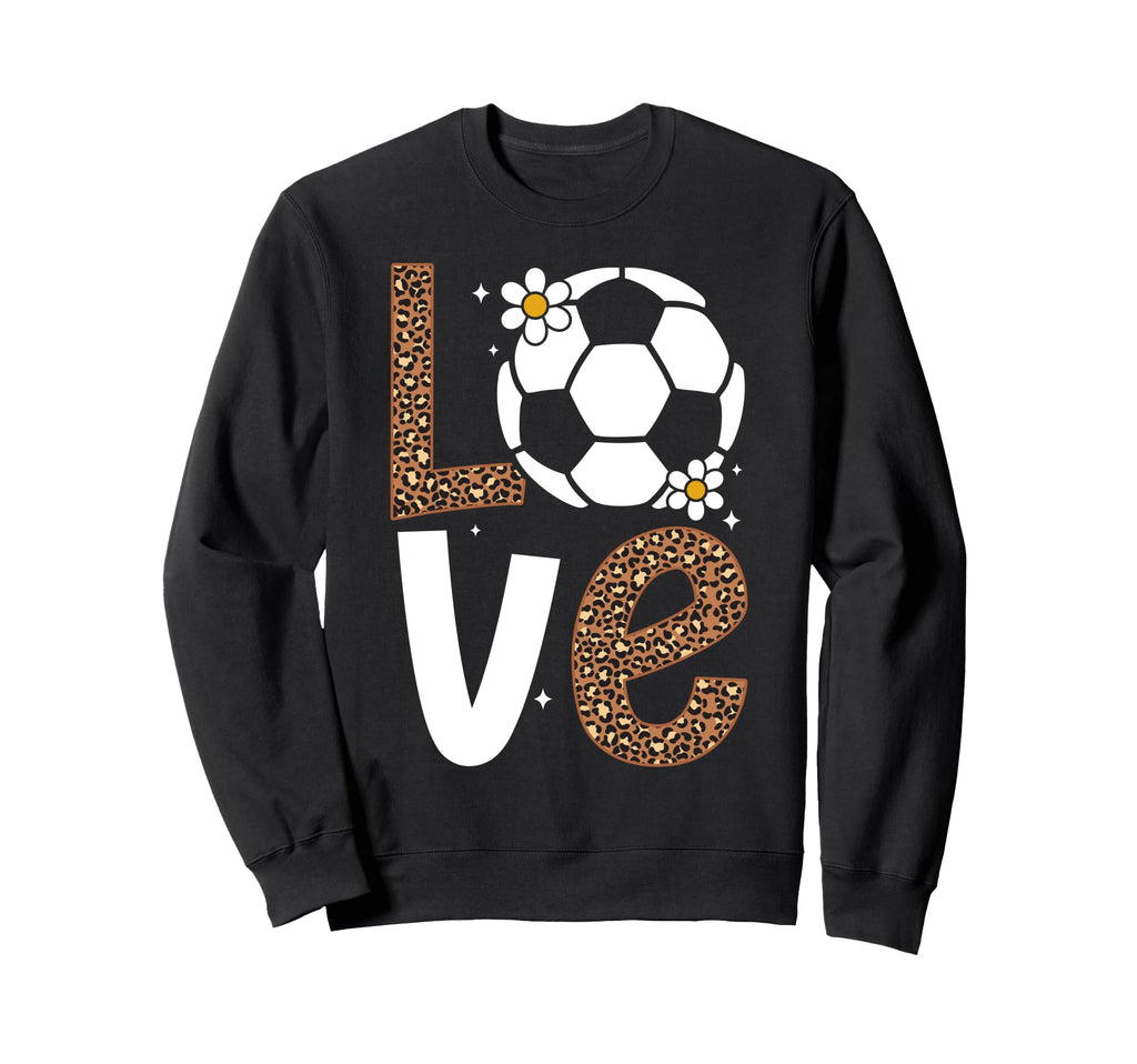 Love Soccer Teenage Soccer Sweatshirt - Aesthetic Graphic for Adults - T-Shirt, Sweatshirt, Hoodie