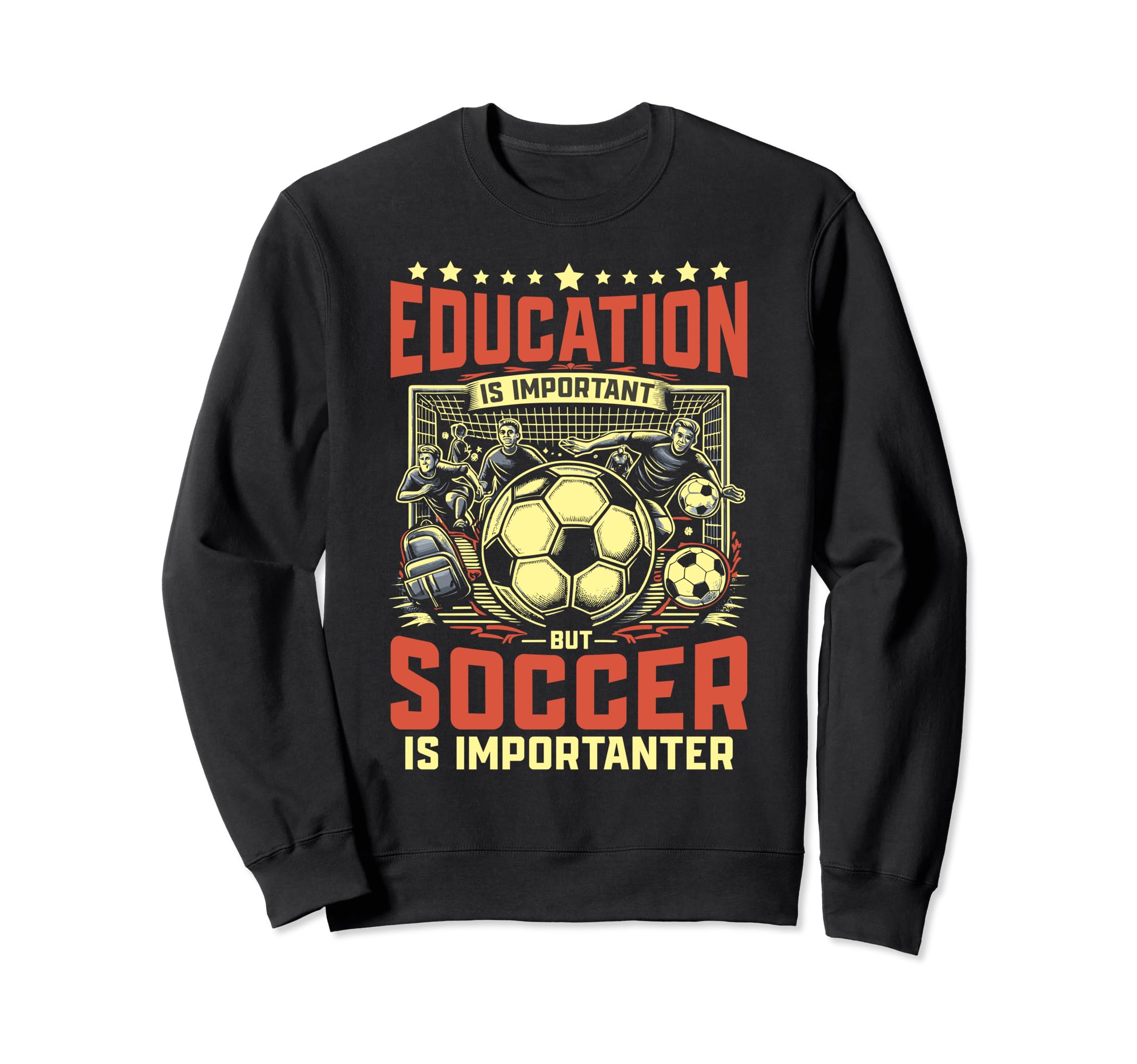 Soccer Lover Funny Soccer Sport Sweatshirt - Aesthetic Graphic for Adults - T-Shirt, Sweatshirt, Hoodie